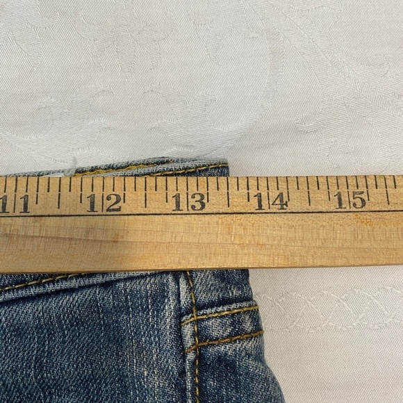 BCBG‎ Maxazria Women's Faded Denim Low Rise Jeans Size 25 - Picture 9 of 11